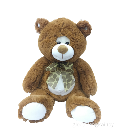 Stuffed Toy Bear Plush Plush Bear Light Brown Factory